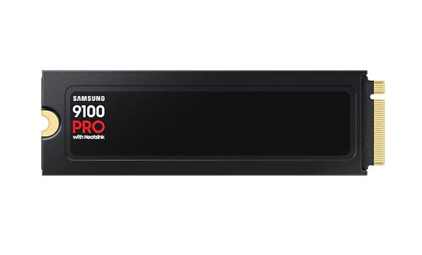 Samsung 9100 PRO 4TB PCIe Gen5 NVMe SSD Heatsink 14800MB/s 13400MB/s R/W 2200K/2 image 1