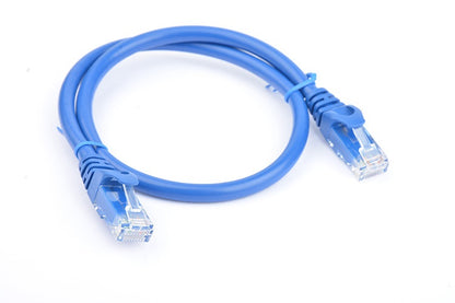 8Ware CAT6A Cable 0.5m (50cm) - Blue Color RJ45 Ethernet Network LAN UTP Patch C image 1