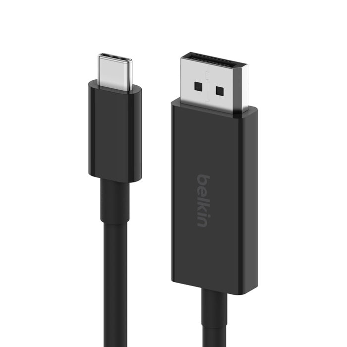 Belkin Connect USB-C to DisplayPort 1.4 Cable 2M - Black (AVC014BT2MBK),32.40Gbp image 2