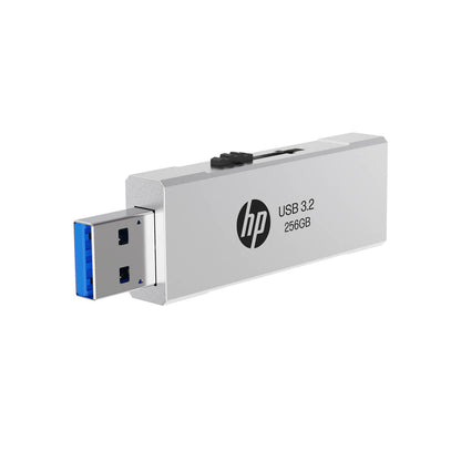 HP x818w 256GB USB3.2 Flash Drive Silver, PCBA 3.2 image 3