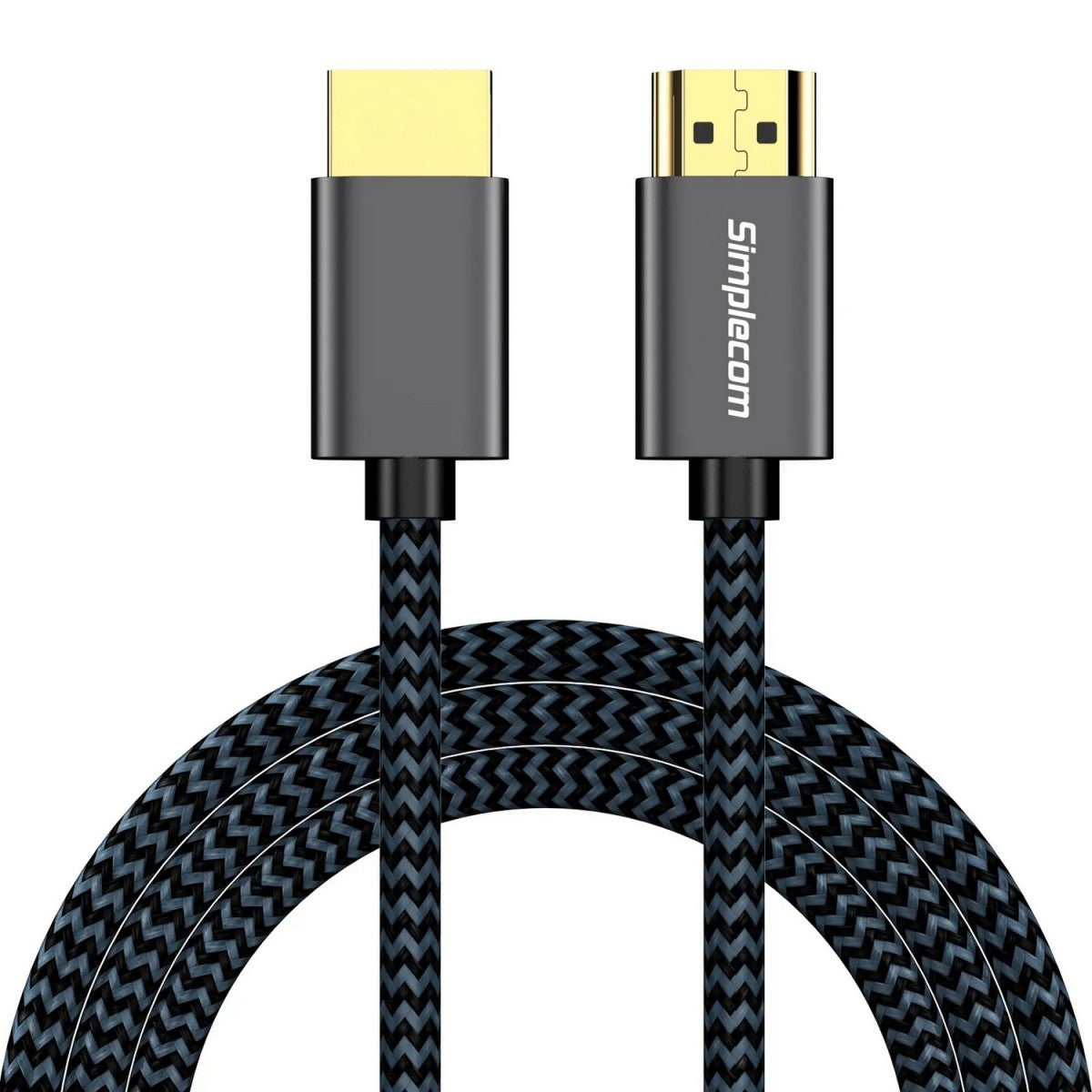 Simplecom SBT002 Ultra High Speed HDMI 2.1 Cable Nylon Braided 48Gbps 8K@60Hz image 1