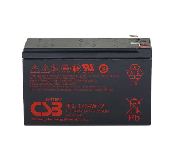 PowerShield 12V 9AH Battery, Battery block for all PowerShield UPS models, 10 Ye image 0