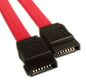 Astrotek Serial ATA SATA 2 Data Cable 50cm 7 pins to 7 pins Straight 26AWG Red ~ image 0