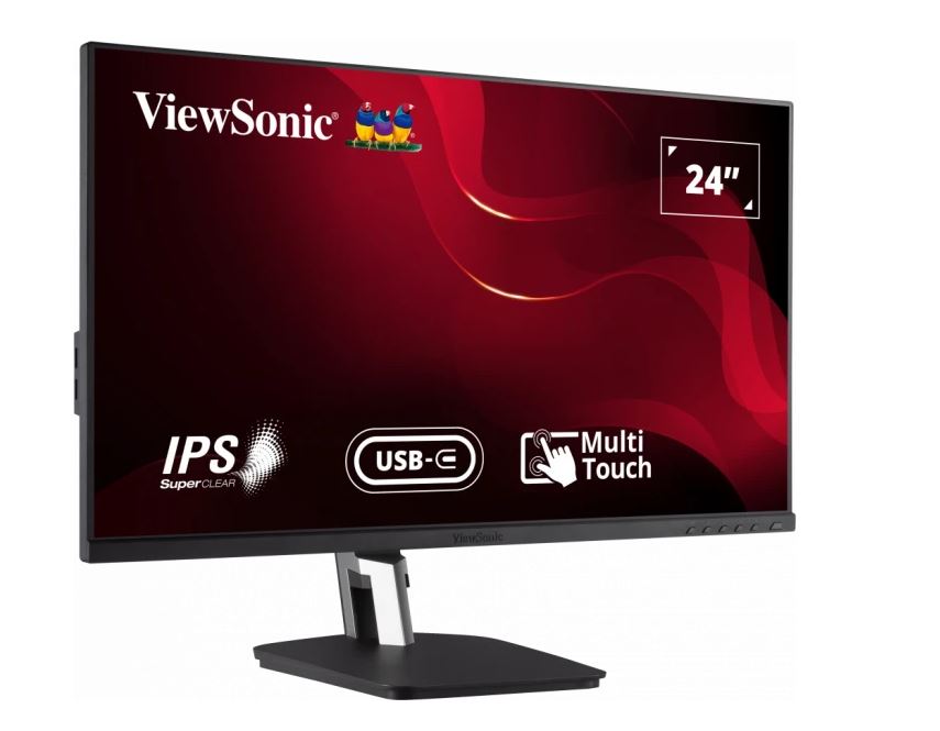 ViewSonic 24' TD2455 In-Cell 10 Point Touch Monitor with USB Type-C Input and Ad image 2