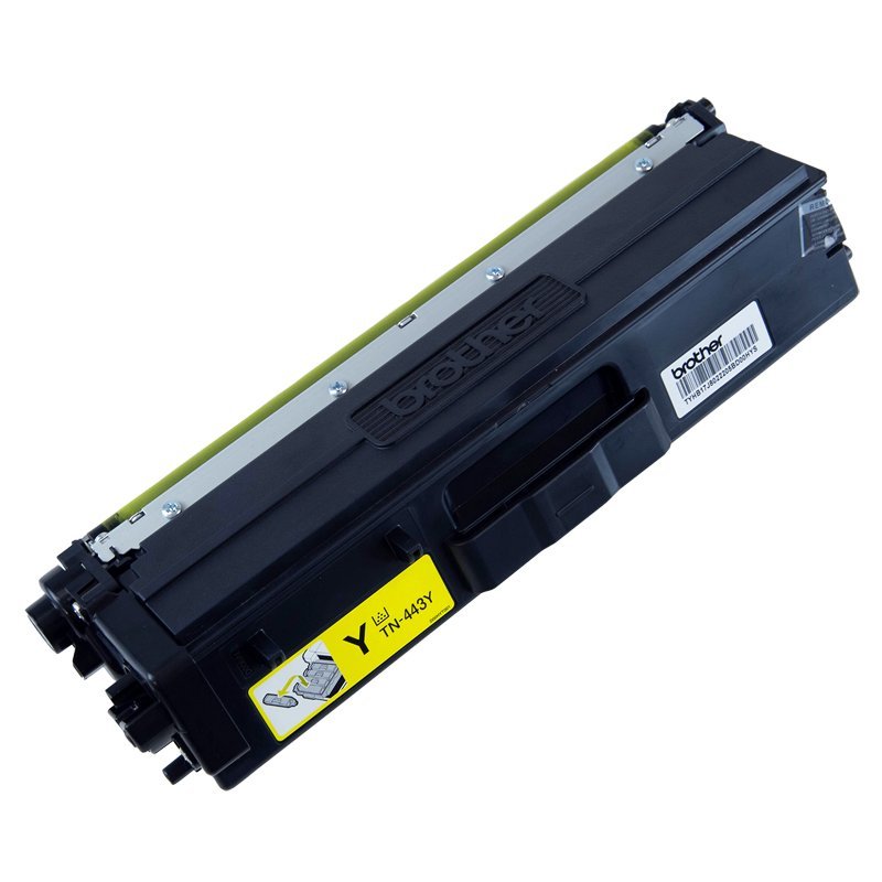 Brother TN-443Y High Yield Yellow Toner, 4000 Pages image 0