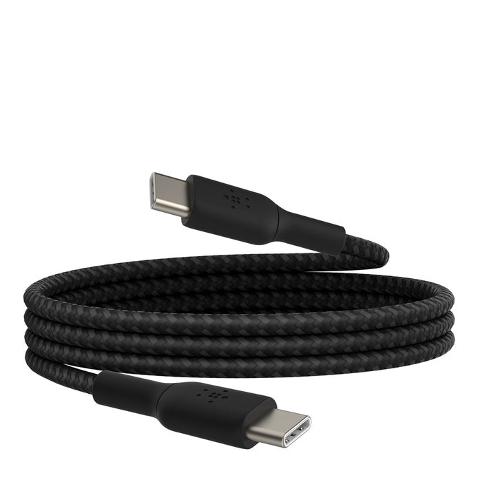 Belkin Boostcharge USB-C to USB-C Braided Cable 0.15M - White (CAB004bt0MWH), 60 image 1