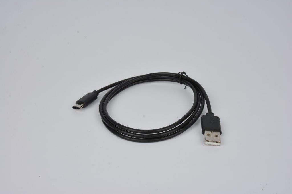 8ware 1m USB-C Type-C Data Sync Charger Cable Black Strong Braided Heavy Duty Ch image 1