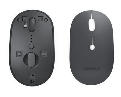 Lenovo mouse Universal Ambidextrous Bluetooth + USB Type-C Optical 2400 DPI Up t image 1