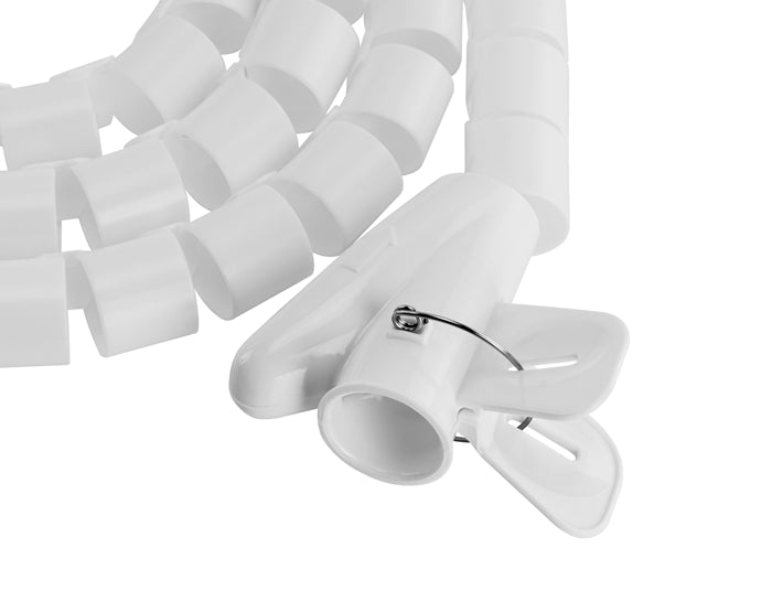 Brateck 25mm/1' Diameter Coiled Tube Cable Sleeve Material Polyethylene(PE) Dime image 2