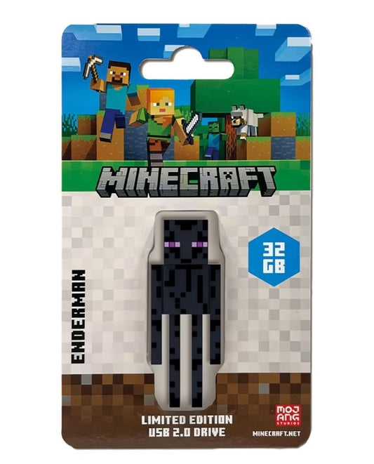 Verbatim Minecraft Collector s Edition USB Flash Drive - 32GB - Enderman Retail image 0