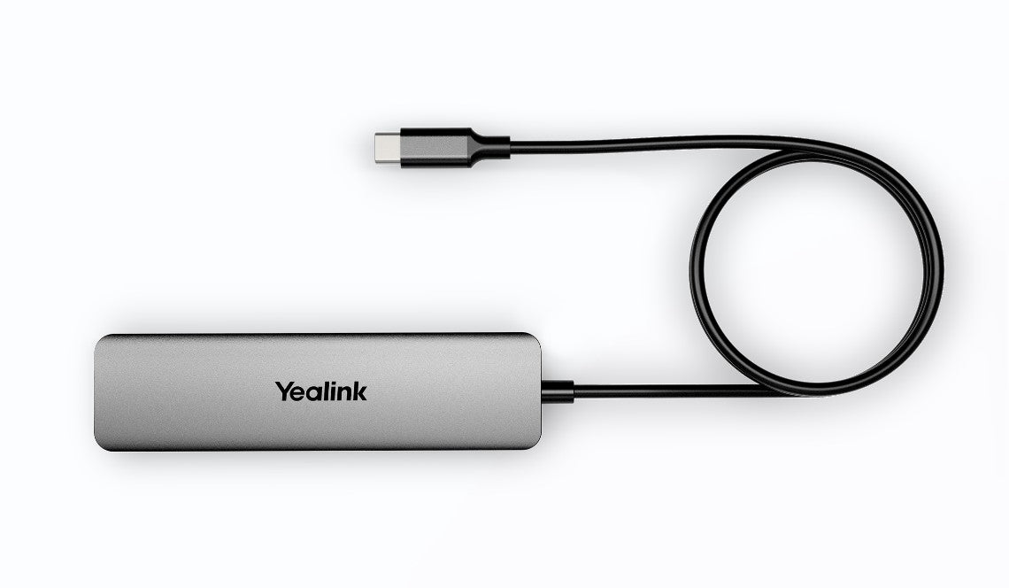 Yealink BYOD Box Cable Hub, with 1.5m USB-C Cable (USB-C to USB-A adapter includ image 2