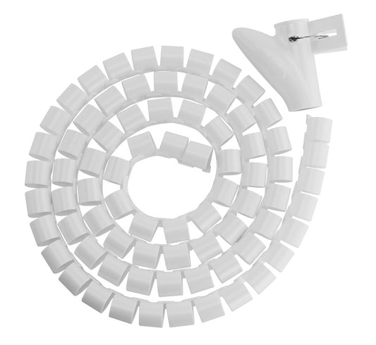 Brateck 25mm/1' Diameter Coiled Tube Cable Sleeve Material Polyethylene(PE) Dime image 0