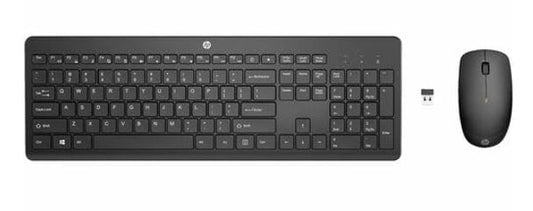 HP 235 USB Wireless Keyboard & Mouse Combo Reduced-sized & Low-Profile Quiet Key image 0