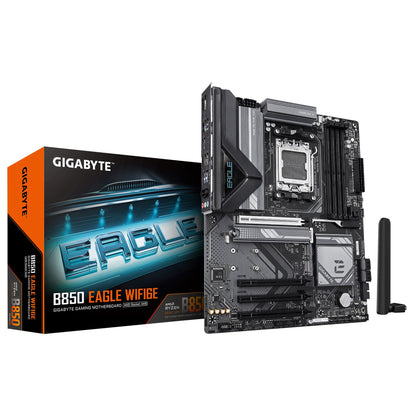 Gigabyte B850 EAGLE WIFI6E 1.0, AMD AM5, 4 x DDR5 up to 256 GB,  1 x HDMI, 4 x P image 0