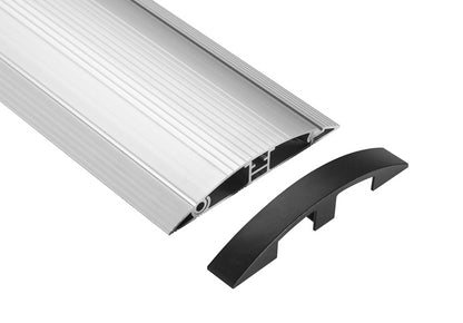 Brateck Aluminum Floor Cable Cover - 1104x139mm Material:Aluminum,ABS Dimensions image 1