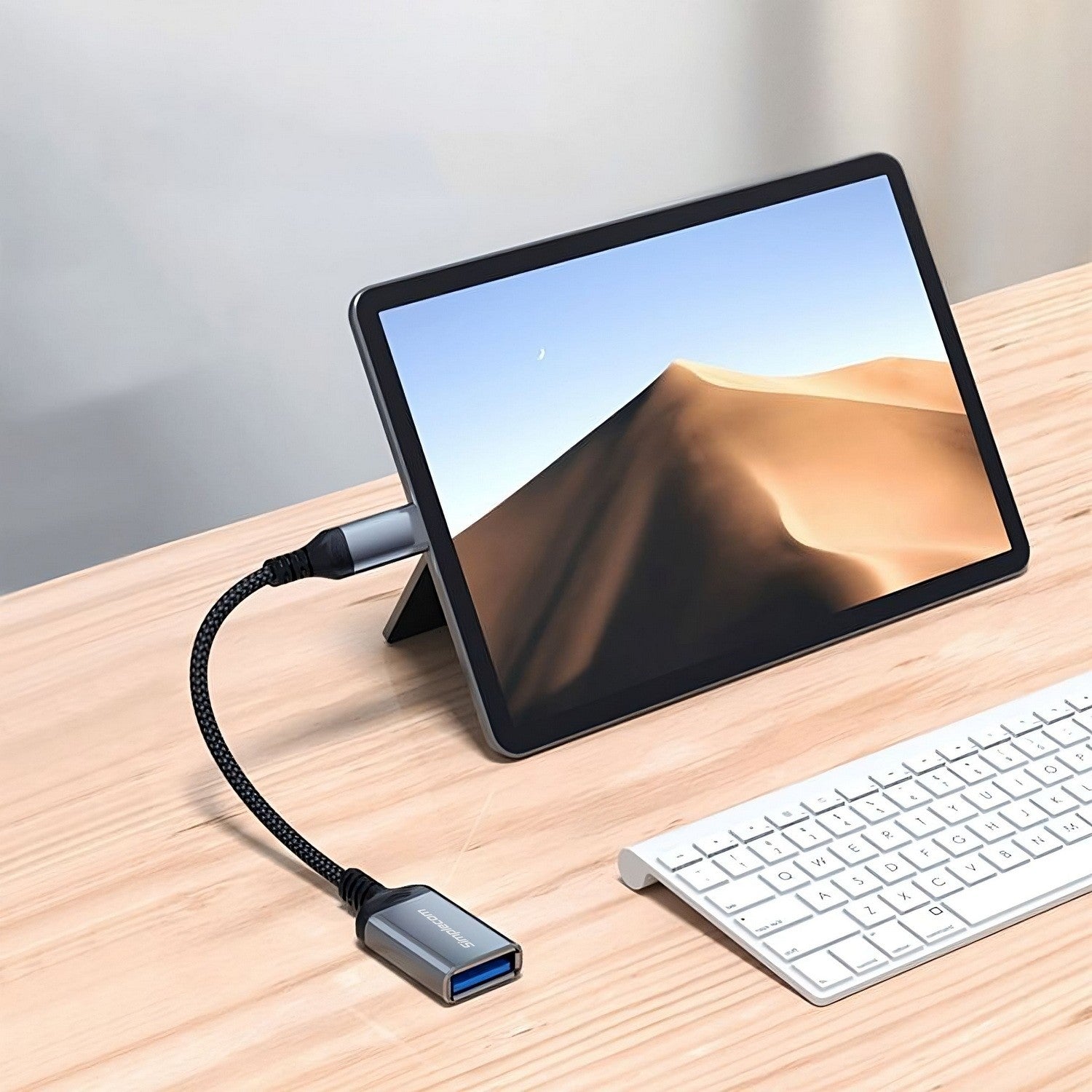 Simplecom CA131 USB-C Male to USB-A Female USB 3.0 OTG Adapter Cable image 2