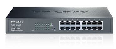 TP-Link TL-SG1016DE 16-Port Gigabit Easy Smart Switch Network Monitoring, Traffi image 0