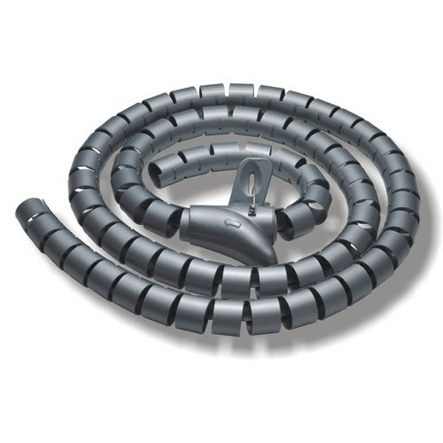 Brateck 15mm/0.59' Diameter Coiled Tube Cable Sleeve Material Polyethylene(PE) D image 0