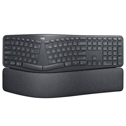 Logitech K860 ERGO Split Wireless Keyboard - Curved Ergonomic Split Keyboard, Bl image 0