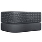 Logitech K860 ERGO Split Wireless Keyboard - Curved Ergonomic Split Keyboard, Bl image 0