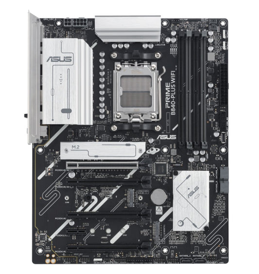 ASUS AMD PRIME B840-PLUS WIFI-CSM (AM5) ATX Motherboard 4x DDR5 192GB, 1x PCIe 4 image 0