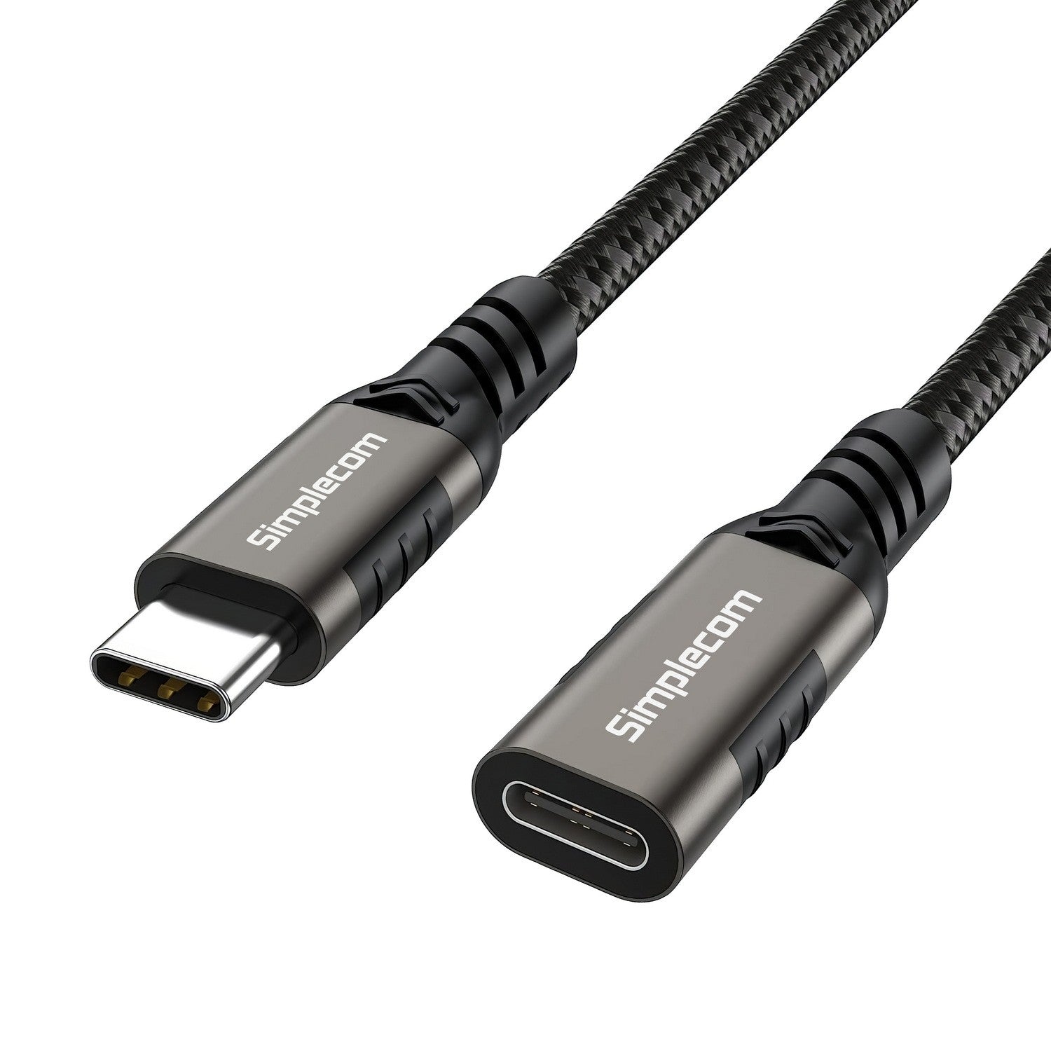 Simplecom CAU605 USB-C Male to Female Extension Cable USB 3.2 Gen2 PD 100W 20Gbp image 0