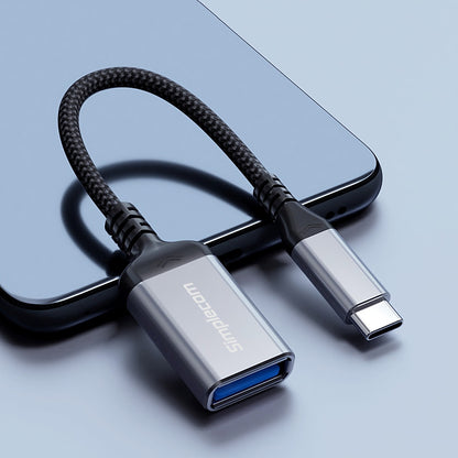 Simplecom CA131 USB-C Male to USB-A Female USB 3.0 OTG Adapter Cable image 1