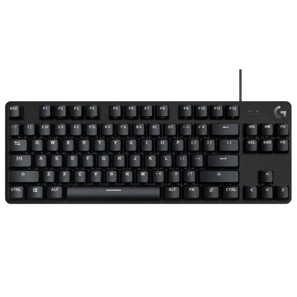 Logitech G413 TKL SE MECHANICAL GAMING KEYBOARD  PBT Keycaps Aluminum top case U image 1