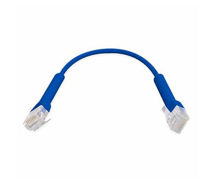 Ubiquiti UniFi Patch Cable Single Unit, 1m, Blue, End Bendable to 90 Degree, RJ4 image 3