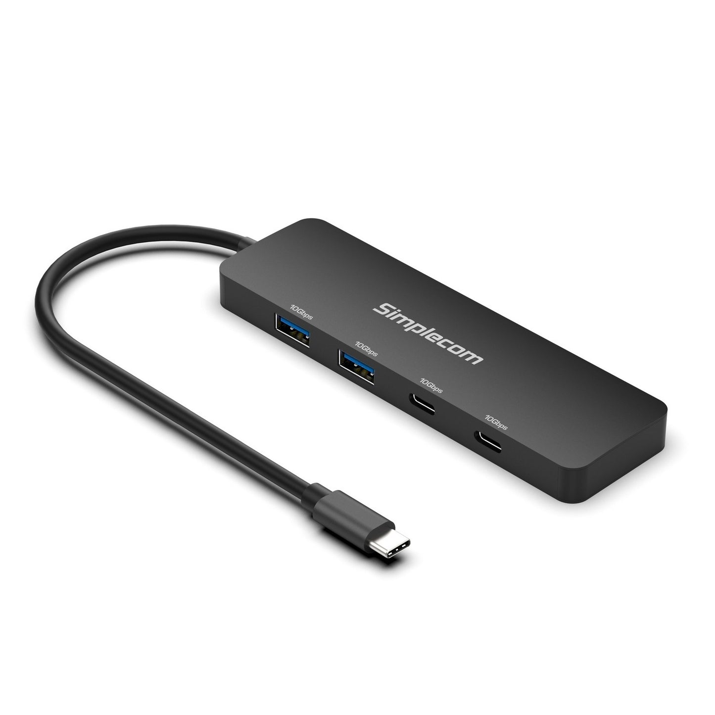 Simplecom CH392 USB 3.2 Gen2 USB-C 4-Port 10Gbps Hub (2x USB-A and 2x USB-C) image 0