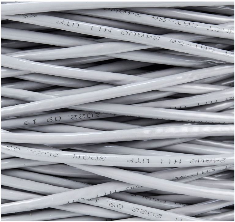 8ware CAT6 UTP Cable 305m Roll - Grey White Full 0.55mm Copper UTP stranded Ethe image 2