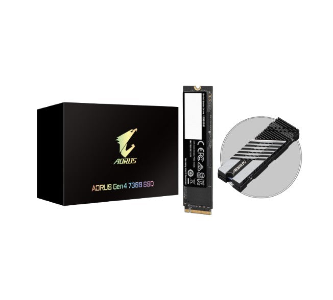 Gigabyte AORUS Gen4 7300 M2 SSD 2TB PCI-Express 4.0 x4, NVMe 1.4, Sequential Rea image 0