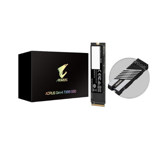 Gigabyte AORUS Gen4 7300 M2 SSD 2TB PCI-Express 4.0 x4, NVMe 1.4, Sequential Rea image 0