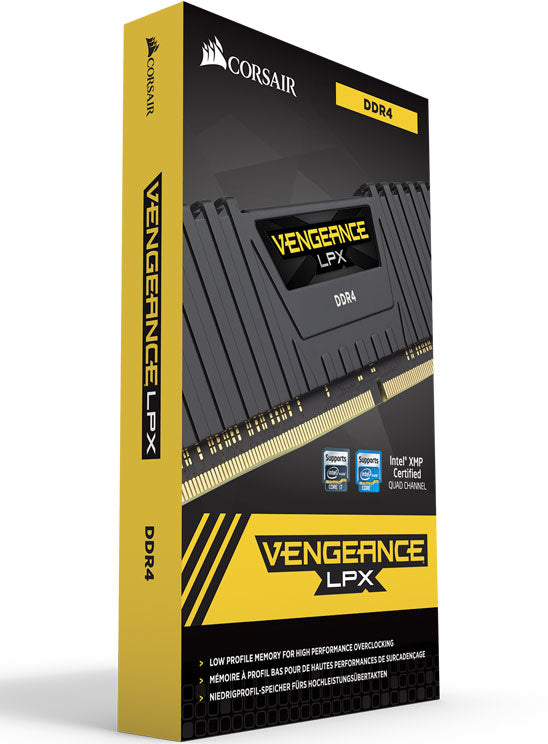 Corsair Vengeance LPX 16GB (2x8GB) DDR4 3600MHz C18 Desktop Gaming Memory Black image 0