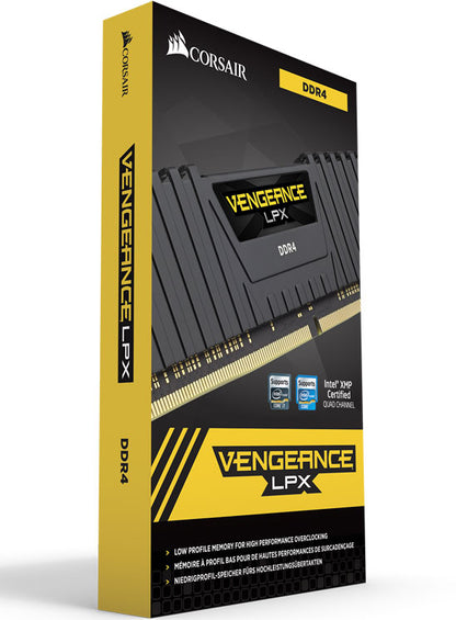 Corsair Vengeance LPX 16GB (2x8GB) DDR4 3600MHz C18 Desktop Gaming Memory Black image 0