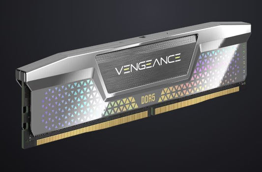 Corsair Vengeance 48GB (2x24GB) DDR5 CUDIMM 8000MT/s CL38 Memory Kit - Silver image 0