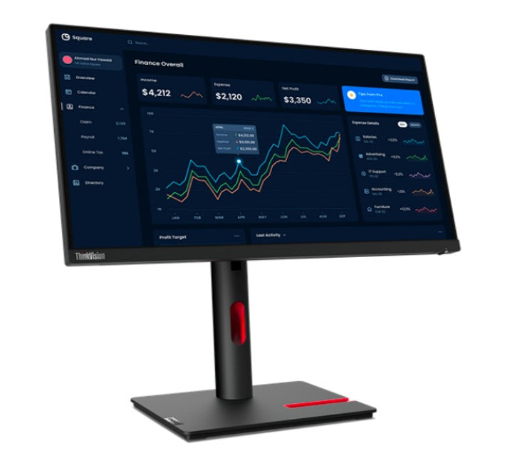 LENOVO ThinkVision T22i-30 21.5' FHD IPS Monitor 1920x1080 16:9 Anti-Glare Heigh image 1