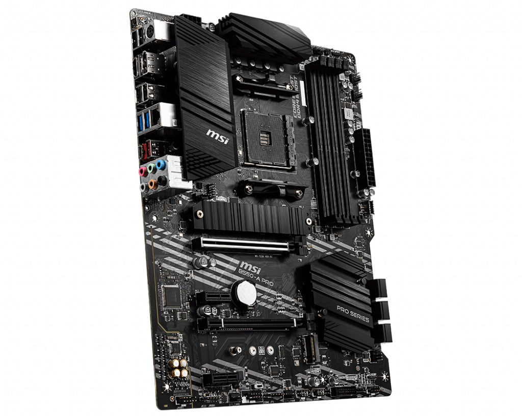 MSI B550-A PRO AM4 ATX MB 4xDDR4  2xPCIE 2xM.2 HDMI DP RAID LAN TPM 6xSATAIII 2x image 2
