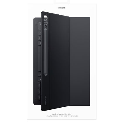 Samsung Galaxy Tab S10 Ultra/ Tab S9 Ultra Book Cover Keyboard Slim Black - Slim image 3