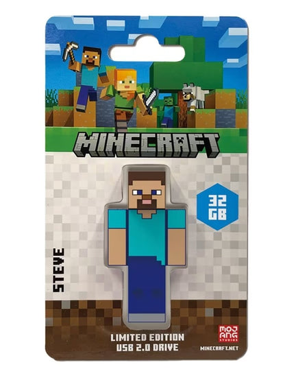 Verbatim Minecraft Collector s Edition USB Flash Drive - 32GB - Steve. Retail Pa image 0