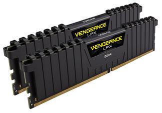 Corsair Vengeance LPX 32GB (2x16GB) DDR4 2666MHz C16 Desktop Gaming Memory Black image 0