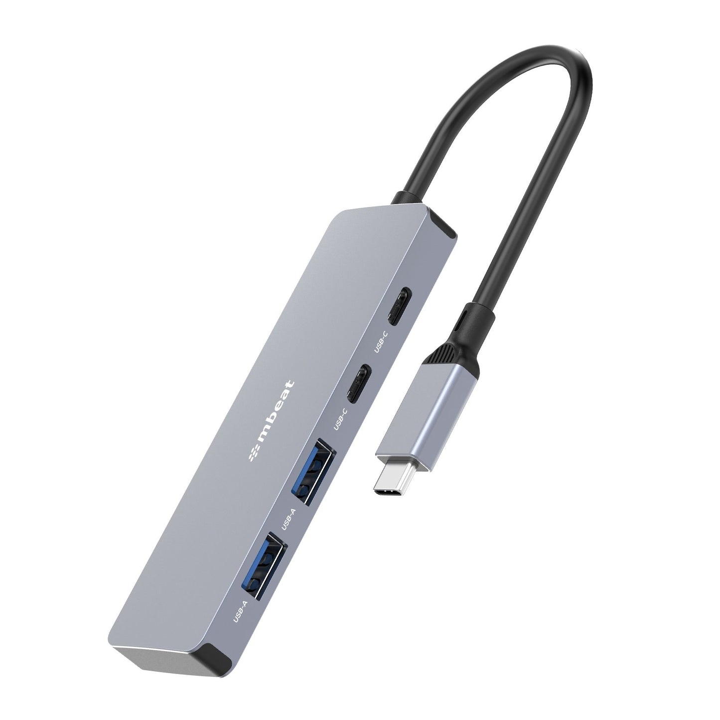 mbeat Elite 4-Port 10Gbps USB-C Gen 2 Hub (2A+2C)  Blazing Fast Gen 2 Speeds  Ve image 0