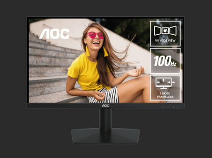 AOC 21.45'100Hz 1920 × 1080 (FHD) VGA × 1 HDMI 1.4 × 1 AdaptiveSync 3-Sided F image 0