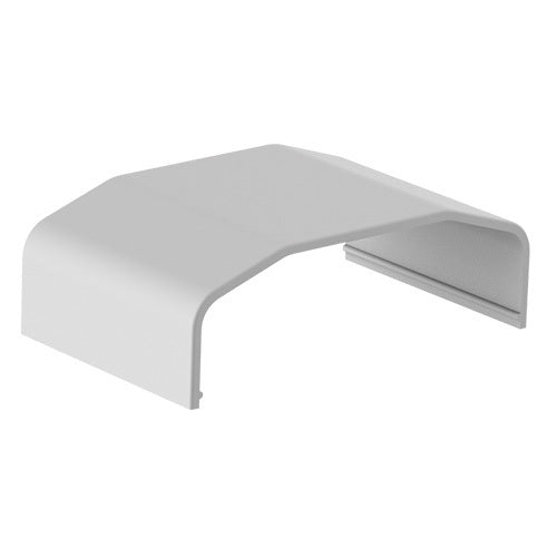 Brateck Plastic Cable Cover Joint  Material:ABS Dimensions 64x21.5x40mm - White image 0