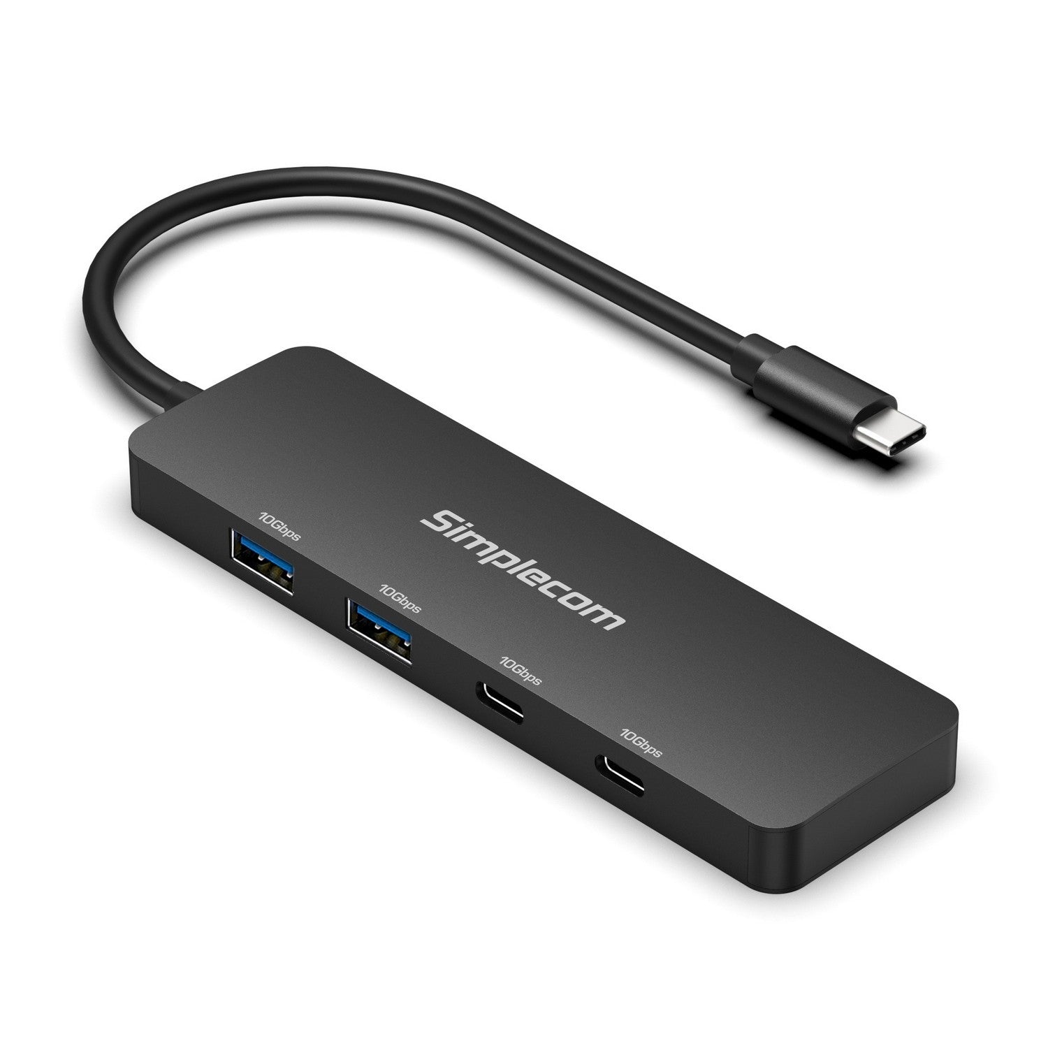 Simplecom CH392 USB 3.2 Gen2 USB-C 4-Port 10Gbps Hub (2x USB-A and 2x USB-C) image 1