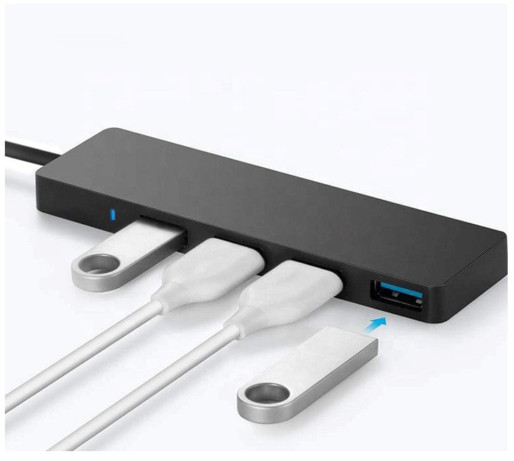 Astrotek 4 Port High speed USB3.0 HUB U-Disk USB-A Keyboard Mouse Gamepad NO Pow image 1