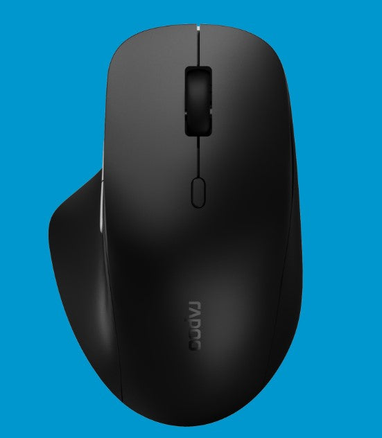 RAPOO M50 PLUS BLACK Wireless Optical Mouse -4-speed preset DPI -Wireless 2.4G t image 0