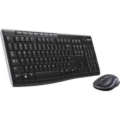 Logitech MK270R Wireless Keyboard and Mouse Combo 2.4GHz Wireless Compact Long B image 2