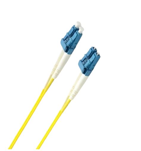 8ware 1.5m LC-LC OS2 Single Mode Dual-Core Fibre Optic Cable UPC Duplex Armoured image 0