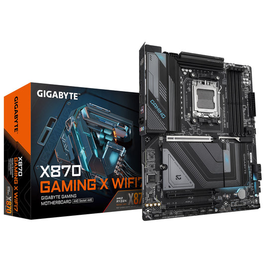 Gigabyte X870 GAMING X WIFI7 AMD AM5 ATX Motherboard 4x DDR5~256GB,3x PCIe x16, image 0